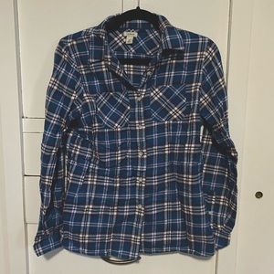 Women L.L. Bean button up flannel XS